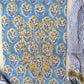 FLORAL PRINTED COTTON GOTA PATTI SUIT WITH CHIFFON DUPATTA