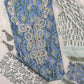 FLORAL PRINTED COTTON GOTA PATTI SUIT WITH CHIFFON DUPATTA