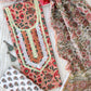 HAND BLOCK PRINTED CROCHET WORK SUITS WITH KOTA DORIA DUPATTA