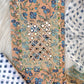 FLORAL PRINTED COTTON GOTA PATTI SUIT WITH CHIFFON DUPATTA