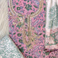 FLORAL PRINTED COTTON GOTA PATTI SUIT WITH COTTON DUPATTA