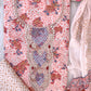 (SALE) FLORAL PRINTED COTTON GOTA PATTI SUIT WITH CHIFFON DUPATTA