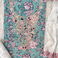 FLORAL PRINTED COTTON GOTA PATTI SUIT WITH CHIFFON DUPATTA