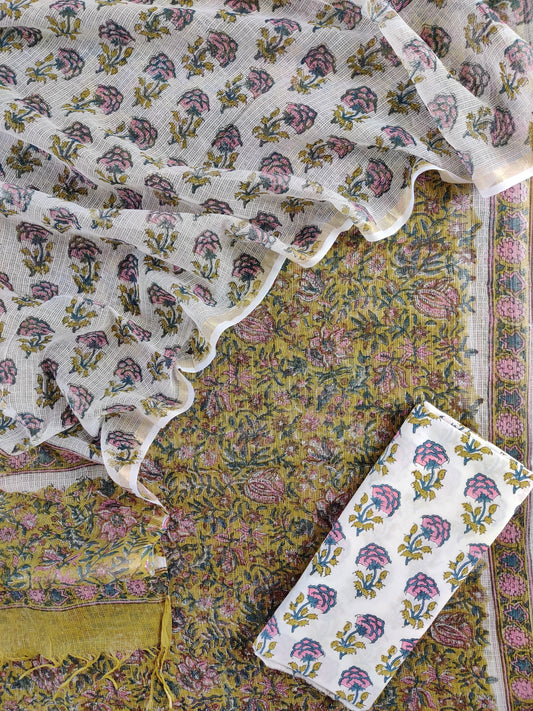 PURE KOTA DORIA SUIT WITH PURE KOTA DORIA DUPATTA0