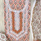 HAND BLOCK PRINTED CROCHET WORK SUITS WITH KOTA DORIA DUPATTA