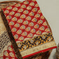 BAGRU Printed Maheshwari Silk Suit with Maheshwari Silk Dupatta