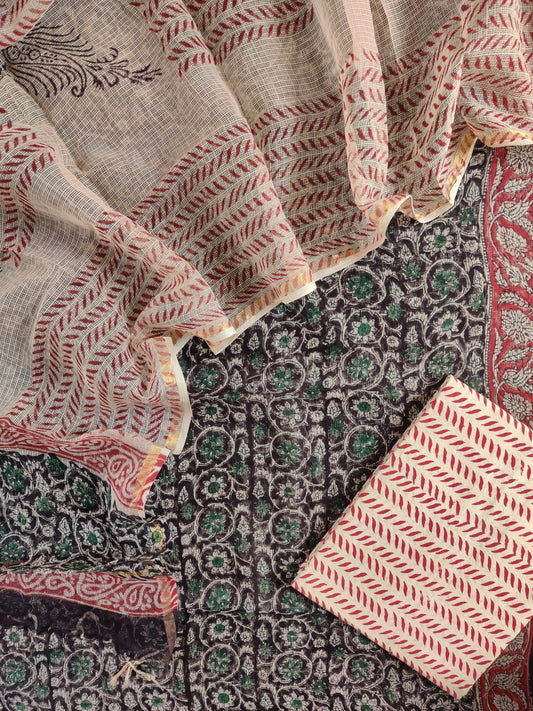 PURE KOTA DORIA SUIT WITH PURE KOTA DORIA DUPATTA3