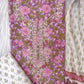 FLORAL PRINTED COTTON GOTA PATTI SUIT WITH CHIFFON DUPATTA