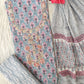FLORAL PRINTED COTTON GOTA PATTI SUIT WITH CHIFFON DUPATTA