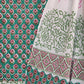 Cotton Block Printed Cotton Suit with mulmul cotton Dupatta