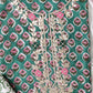 FLORAL PRINTED COTTON GOTA PATTI SUIT WITH COTTON DUPATTA