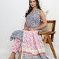 Sleeve-less with attached sleeves Hand-Block Suit