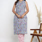 Sleeve-less with attached sleeves Hand-Block Suit