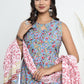 Sleeve-less with attached sleeves Hand-Block Suit