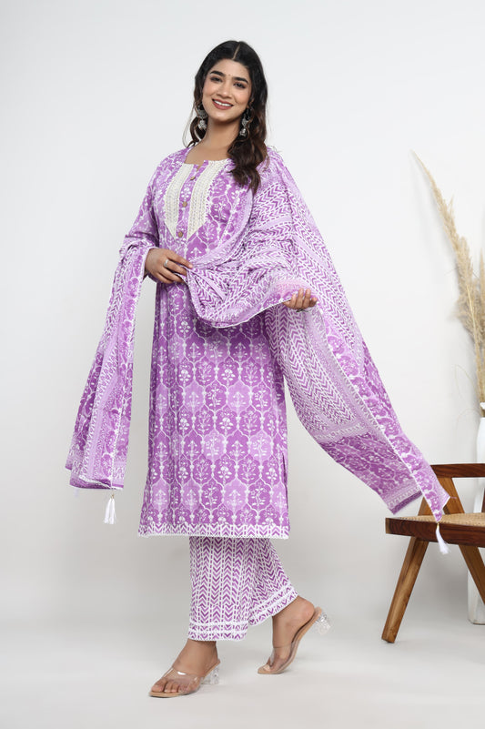 Stitched Tie Work Suit