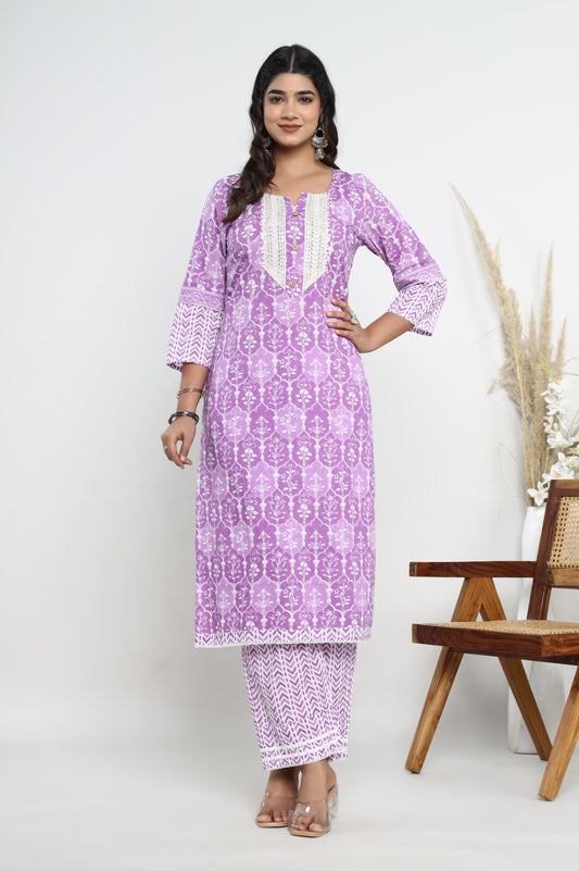Stitched Tie Work Suit