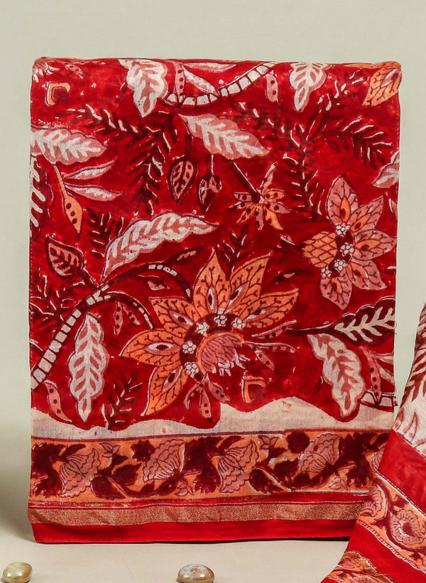 Beautiful Chanderi Silk Suits with Chanderi Silk Dupatta