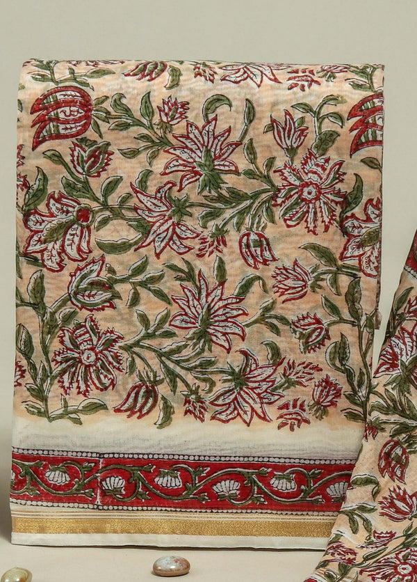Beautiful Chanderi Silk Suits with Chanderi Silk Dupatta
