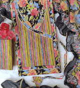 Cotton Printed Neck Work Suits with mulmul dupatta