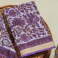 HAND BLOCK Printed Maheshwari Silk Suit with Maheshwari Silk Dupatta