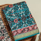 HAND BLOCK Printed Maheshwari Silk Suit with Maheshwari Silk Dupatta