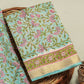 HAND BLOCK Printed Maheshwari Silk Suit with Maheshwari Silk Dupatta
