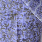 CLASSIC Lilac HANDBLOCK COTTON UNSTICHED SUIT SET WITH MULMUL DUPATTA