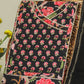 Cotton Printed Neck Work Suits with Chiffon dupatta