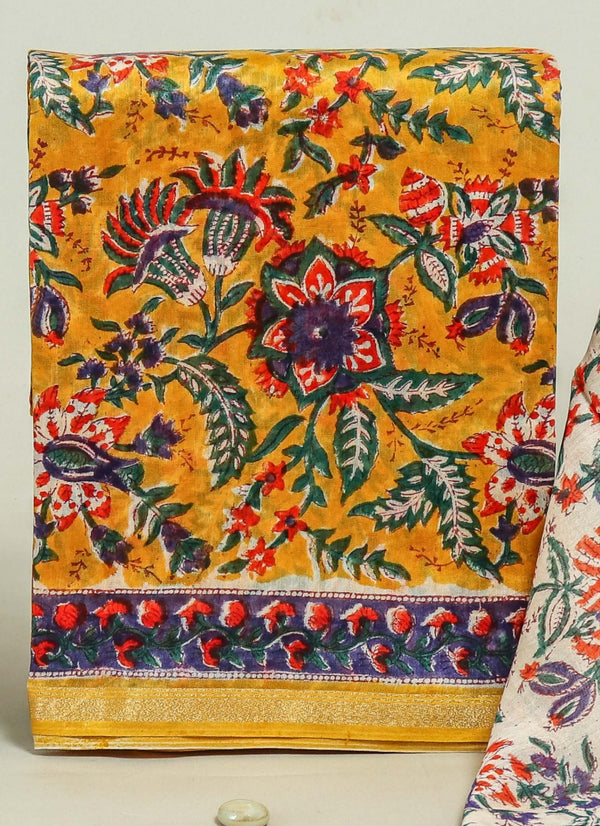 Beautiful Chanderi Silk Suits with Chanderi Silk Dupatta