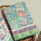 Hand Block Printed Maheshwari Silk Suit with Maheshwari Silk Dupatta
