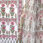 Hand Block Printed Cotton Suit with Cotton Kota Doria dupatta