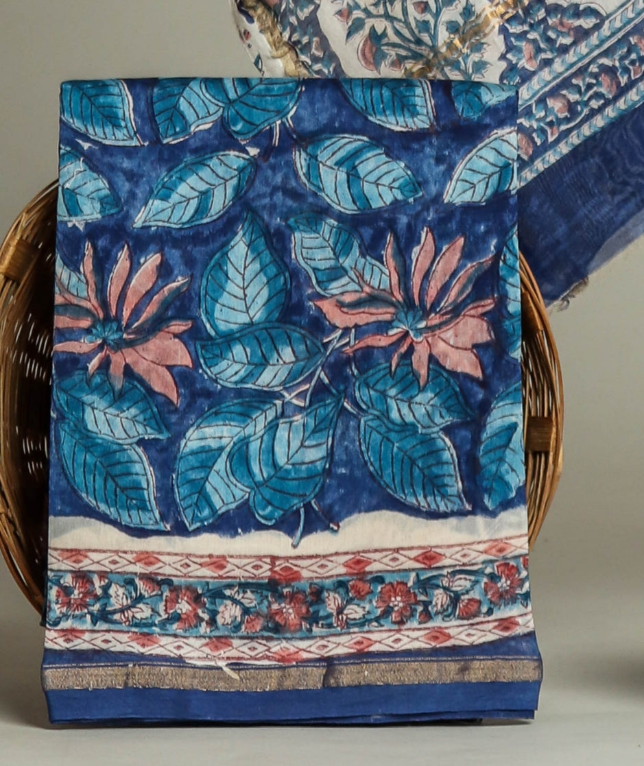 Beautiful Chanderi Silk Suits with Chanderi Silk Dupatta
