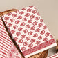 Jaipuri Printed Cotton Suit with mulmul cotton Dupatta