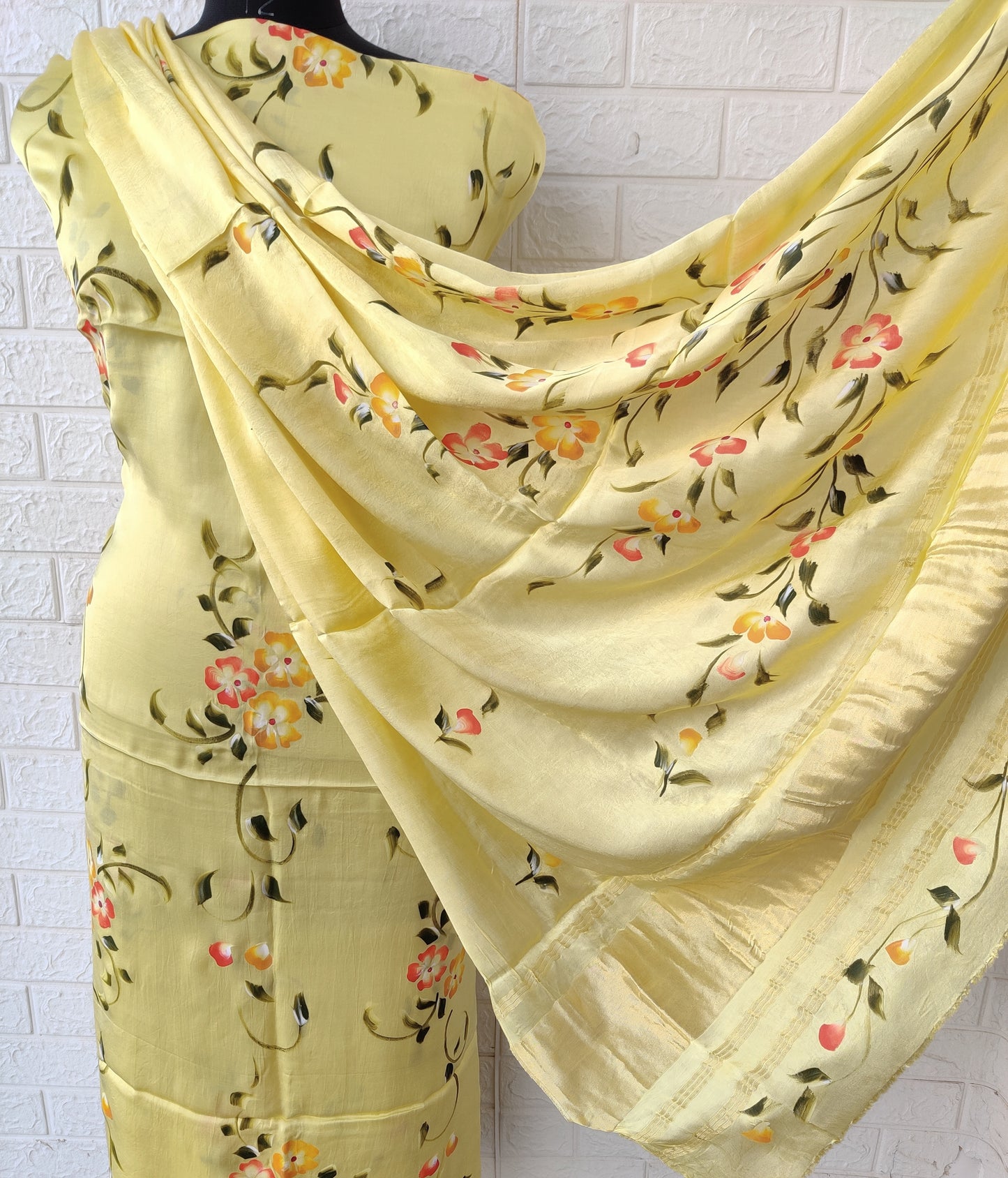 Modal Silk Top & Dupatta sets