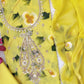 FLORAL PRINTED COTTON GOTA PATTI SUIT WITH CHIFFON DUPATTA