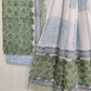 Hand Block Printed Cotton Suit with Cotton dupatta