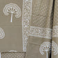 Hand Block Printed Cotton Suit with Cotton dupatta0