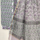 Hand Block Printed Cotton Suit with Cotton Kota Doria dupatta