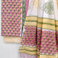 Block Printed Cotton Suit with mulmul cotton Dupatta