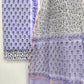Hand Block Printed Cotton Suit with Cotton Kota Doria dupatta