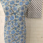 Block Printed Cotton Suit with mulmul cotton Dupatta