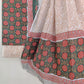 Block Printed Cotton Suit with Mulmul dupatta