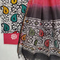 (BATIK) Hand Block Printed Cotton Suit with Cotton Kota Doria dupatta