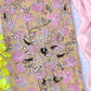 FLORAL PRINTED COTTON GOTA PATTI SUIT WITH CHIFFON DUPATTA