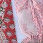 FLORAL PRINTED COTTON GOTA PATTI SUIT WITH CHIFFON DUPATTA