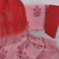 Hand Block Printed Cotton Suit with Pure Chiffon dupatta1