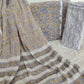 HAND BLOCK PRINTED COTTON SUIT WITH PURE CHIFFON DUPATTA
