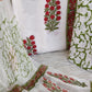 Hand Block Printed Cotton Suit with Pure Chiffon dupatta