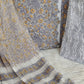 HAND BLOCK PRINTED COTTON SUIT WITH PURE CHIFFON DUPATTA
