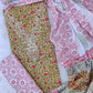 FLORAL PRINTED COTTON GOTA PATTI SUIT WITH COTTON DUPATTA